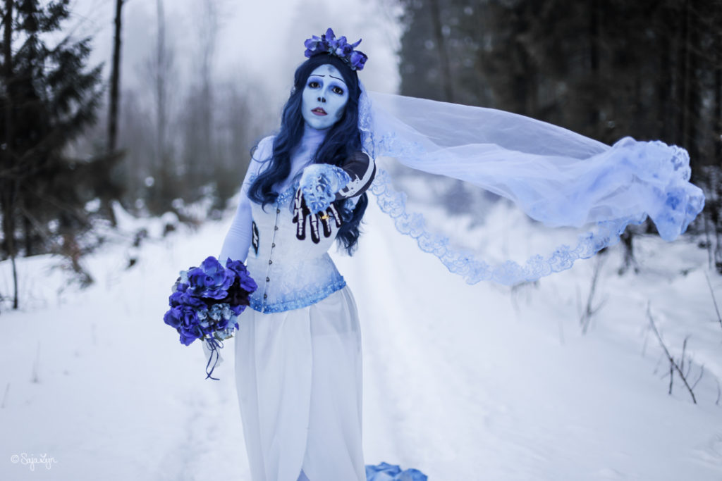 Emily Corpse Bride Cosplay Kostüm Tim Burton