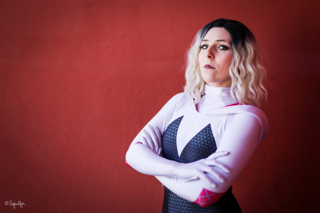 Spider-Gwen Gwen Stacey Spiderman Cosplay SajaLyn