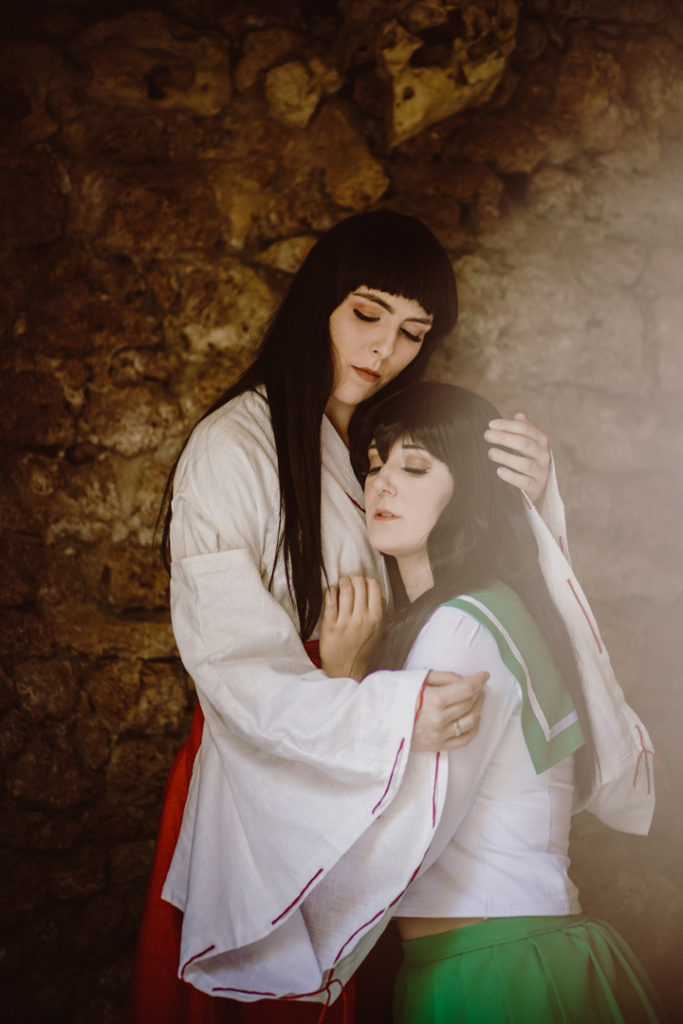 SajaLyn Cosplay InuYasha Kikyo Kagome