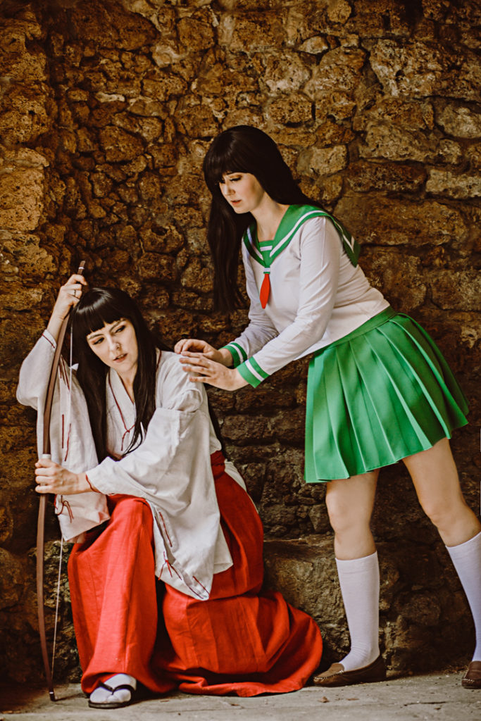 SajaLyn Cosplay InuYasha Kikyo Kagome