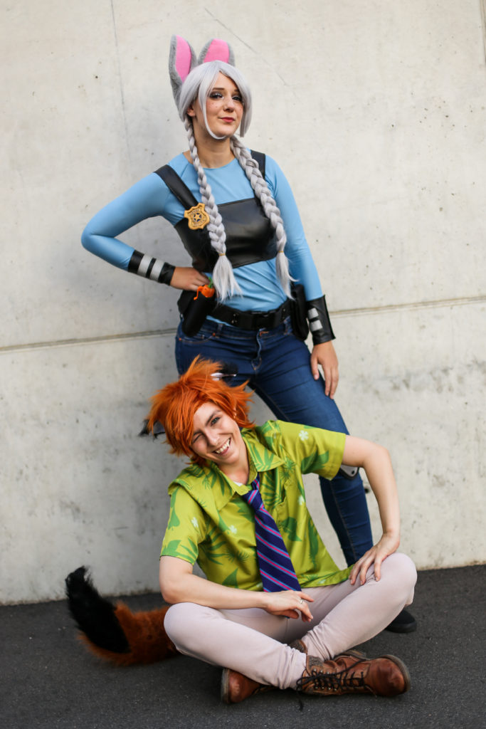 SajaLyn Cosplay Nick Wilde Zootopia Judy Hopps