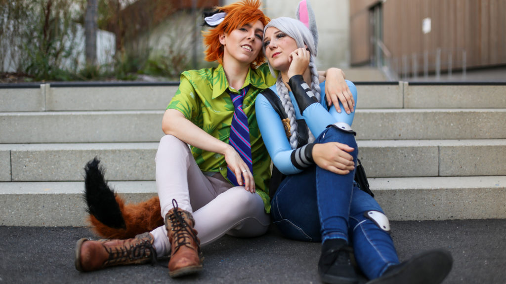 SajaLyn Cosplay Nick Wilde Zootopia Judy Hopps