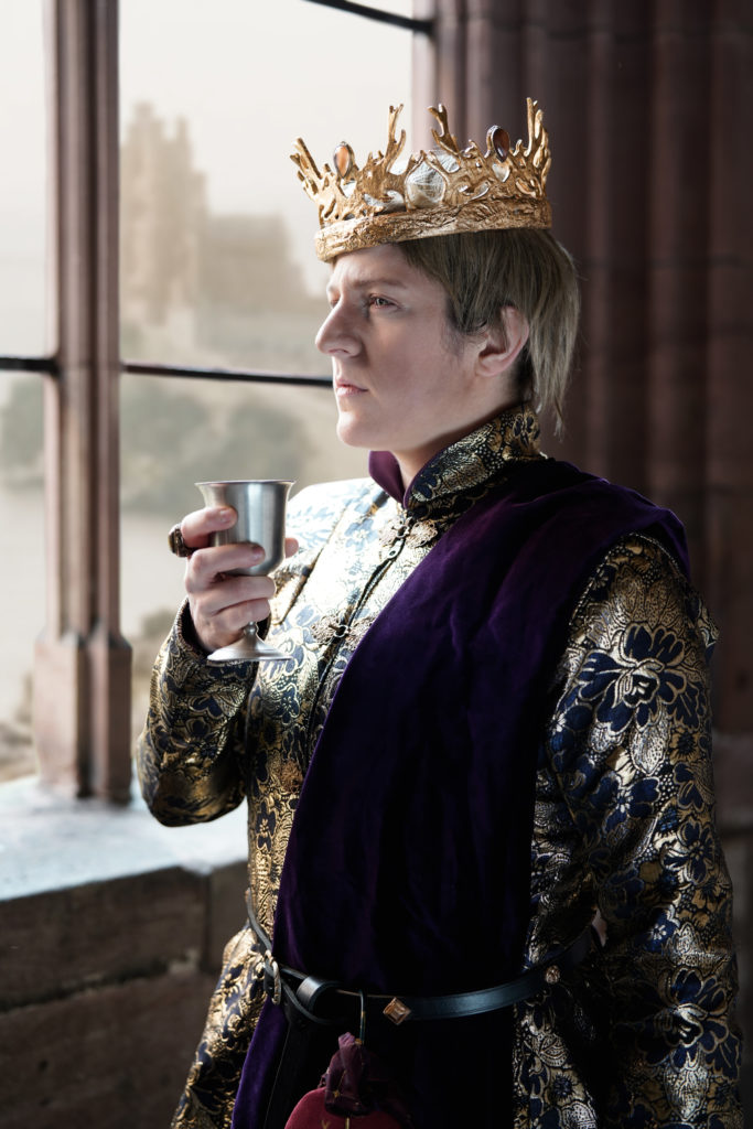 Cosplayer als Joffrey (Game of Thrones)