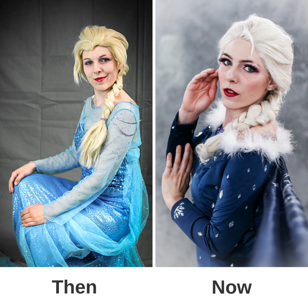 Cosplay SajaLyn Kritik Glow Up Elsa Frozen Arendelle Olaf's Adventures