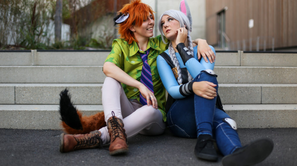 SajaLyn Cosplay Zootopia Zoomania Nick Wilde Judy Hopps