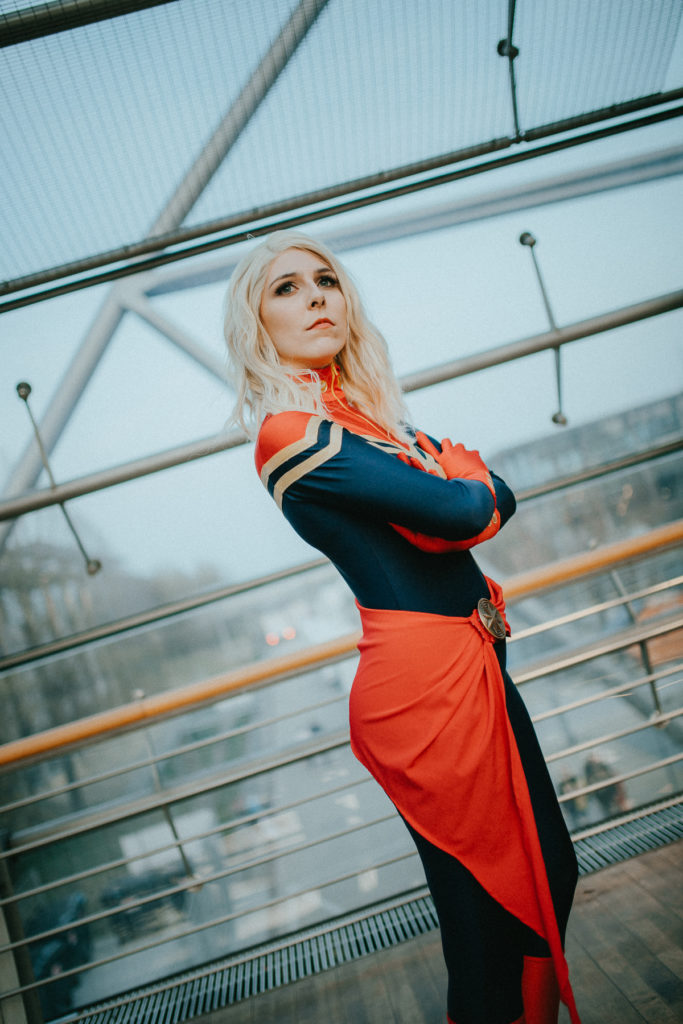 Captain Marvel Cosplay SajaLyn