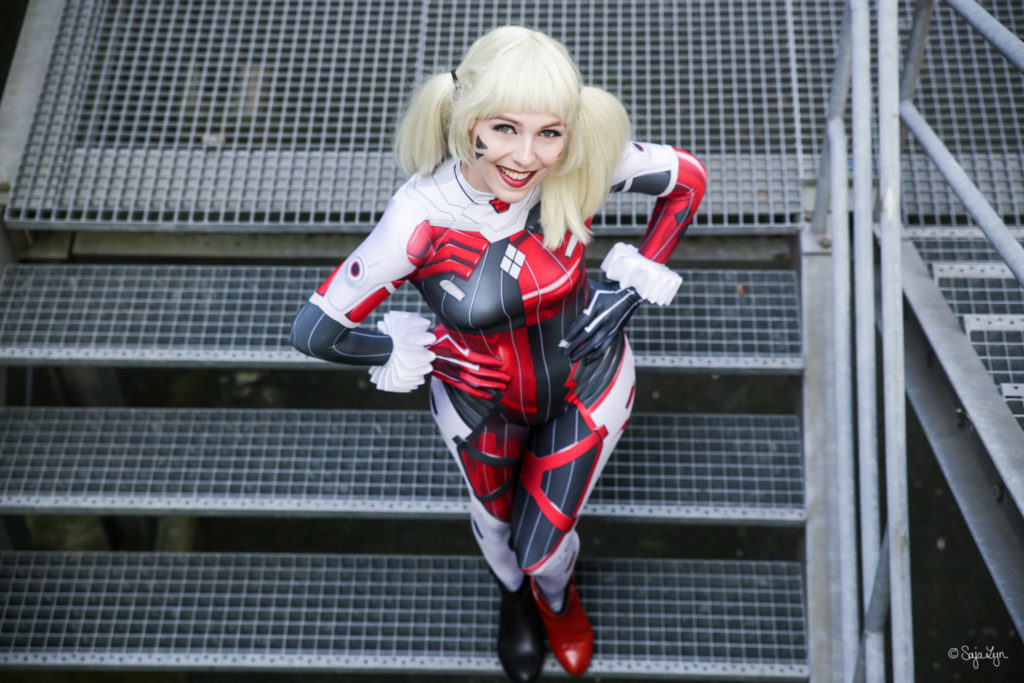 Harley Quinn DVa Mash Up Overwatch Cosplay SajaLyn