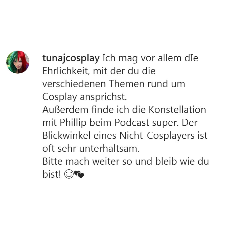 feedback_tunajcosplay