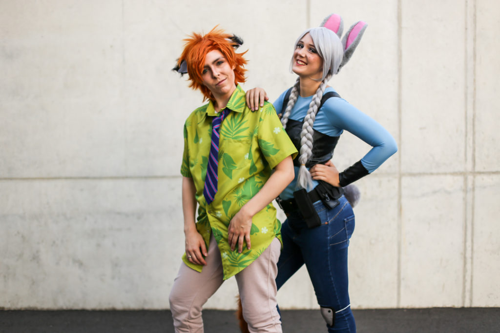 SajaLyn Cosplay Nick Wilde Zootopia Judy Hopps